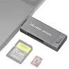 Картридер JJC CR-UTC4AC GRAY USB 3.1